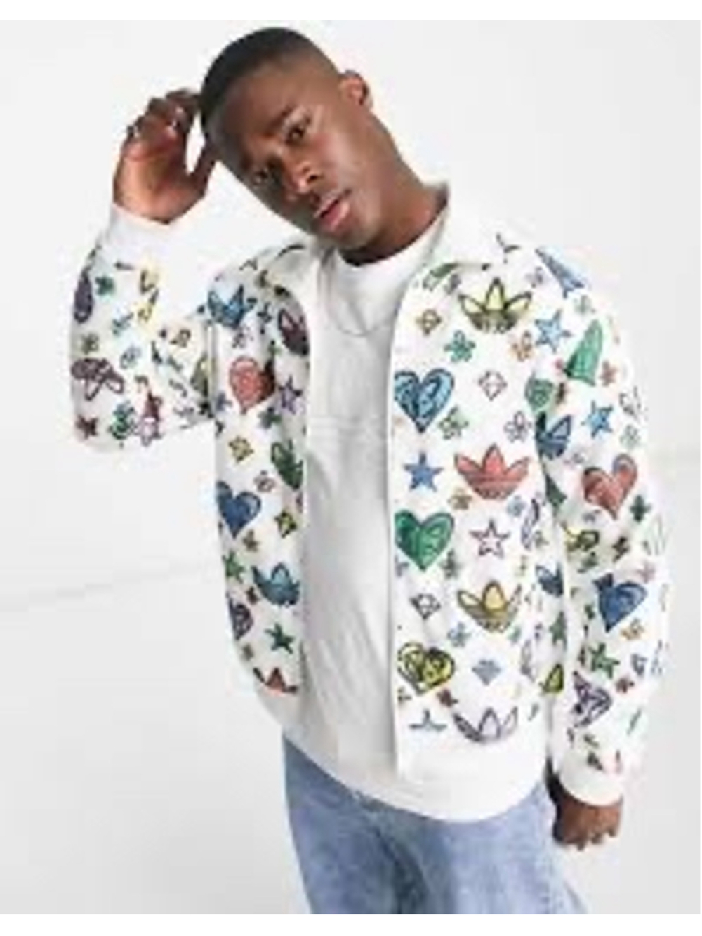 Adidas Monogram JEREMY SCOTT Firebird Track Top Size XL Unisex Rare Collab